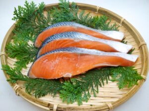 銀鮭の切り身