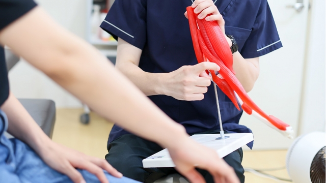 整骨院での施術指導