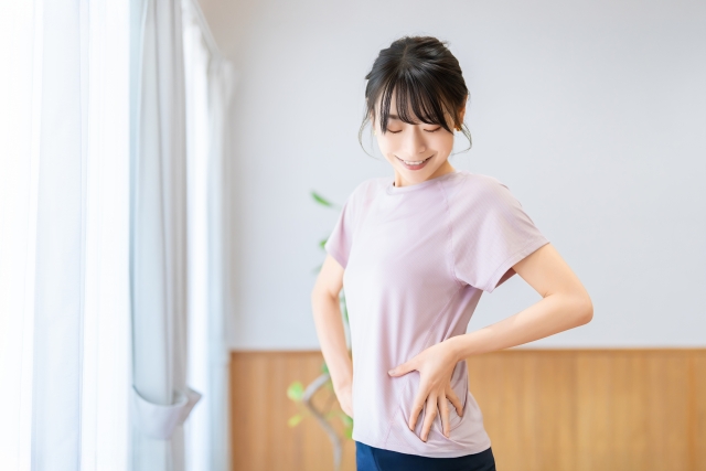 腰痛が改善した女性
